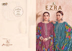 Alok Ezra Cambric Printed With Embroidery Work Dress Material Collection