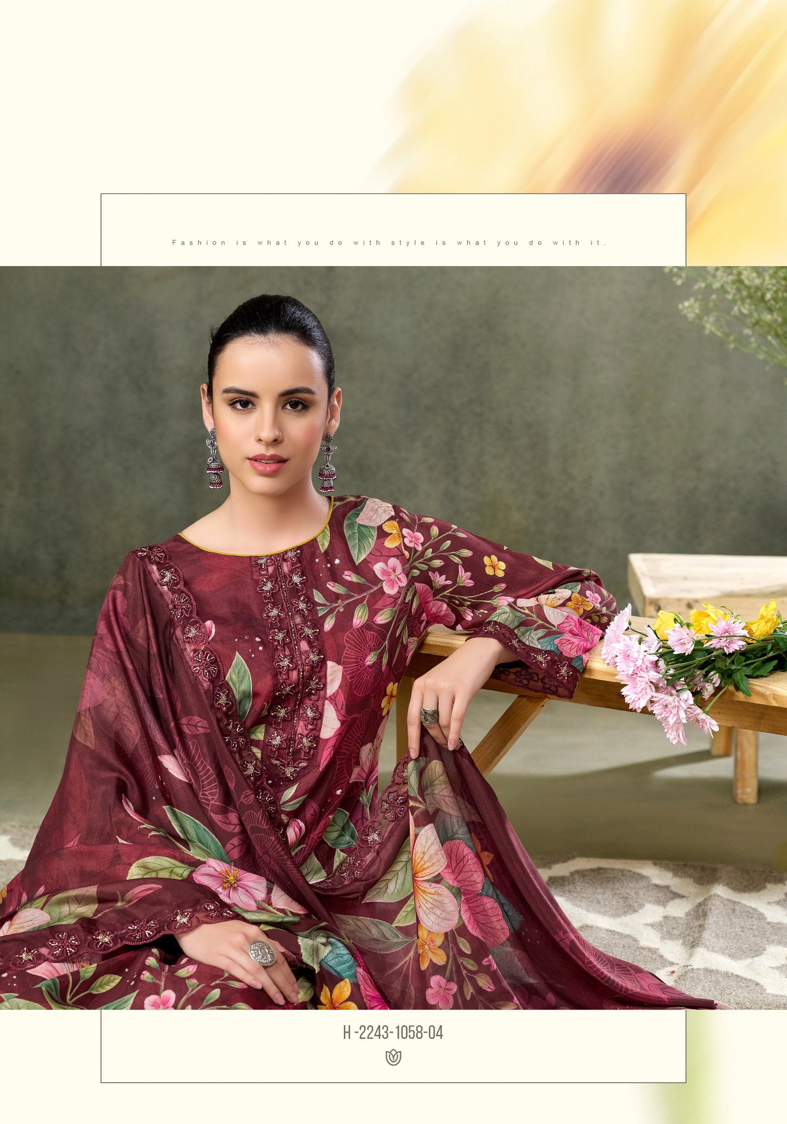 Alok Fariha Vol 6 Muslin Digital Printed Embroidered Dress Material