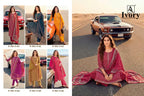 Alok Ivory Zam Discharge Print With Embroidered Dress Material
