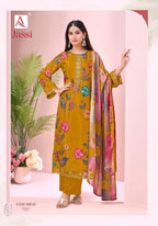Alok Jassi Viscose Muslin Printed Dress Material