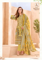 Alok Rihaana Vol 19 Cambric Cotton Embroidered Dress Material