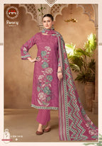 Alok Rosey Edition 5 Jam Cotton Printed Dress Material