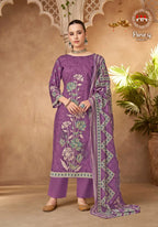 Alok Rosey Edition 5 Jam Cotton Printed Dress Material