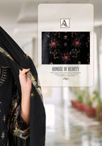 Alok Sakina Vol 6 Viscose Rayon With Embroidery Work Dress Material