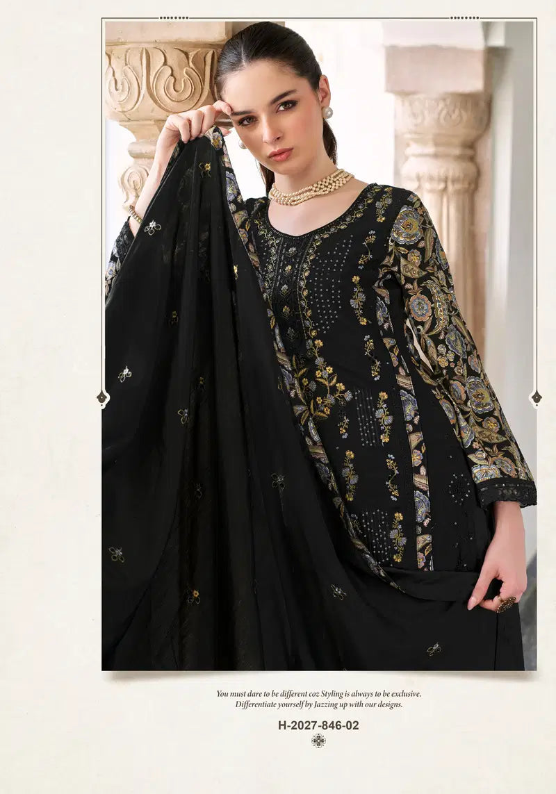 Alok Sakina Vol 6 Viscose Rayon With Embroidery Work Dress Material