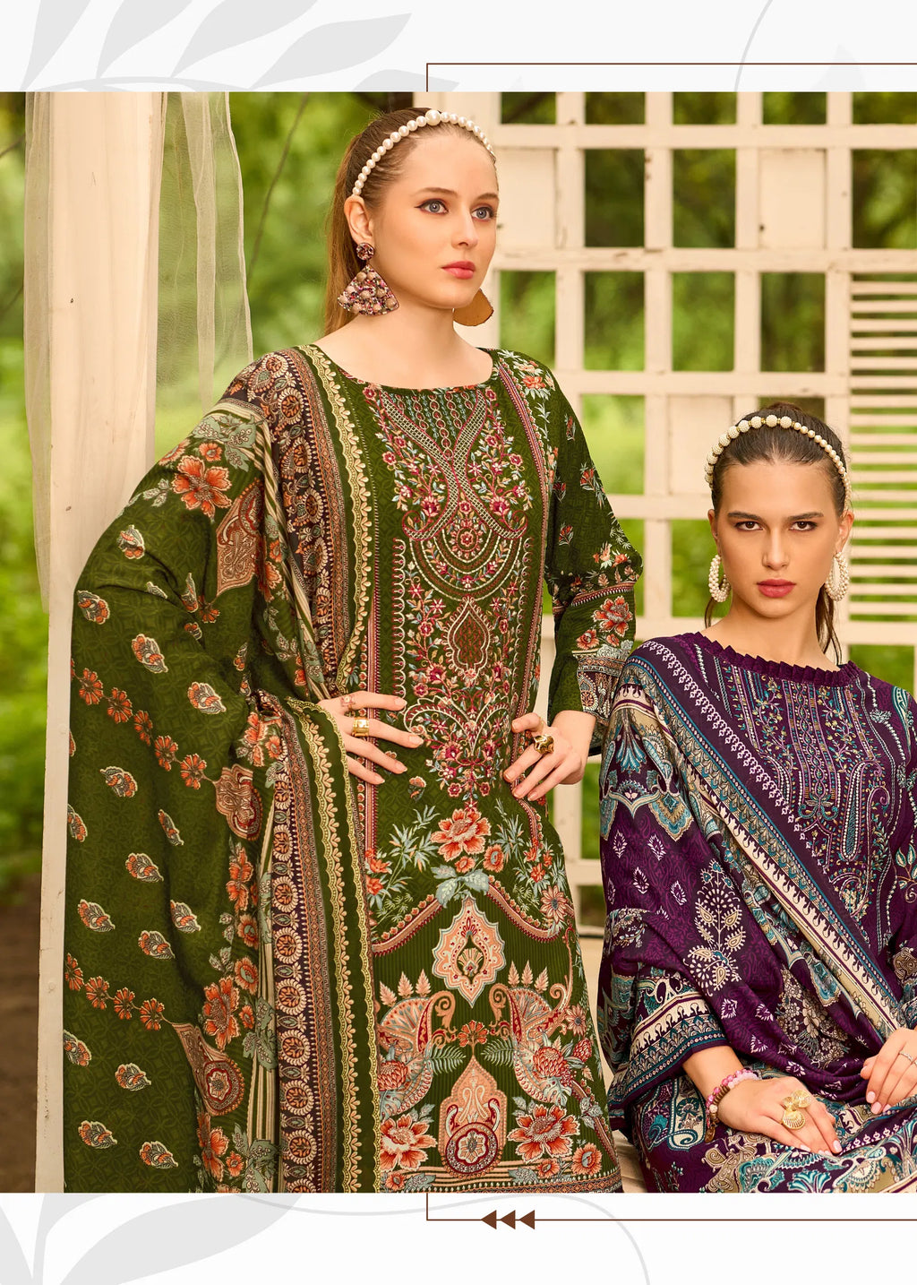 Alok Tahira Edition Vol 03 Viscose Rayon Embroidered Dress Material