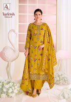 Alok Turkish Edition 13 Viscose Rayon Printed Dress Material