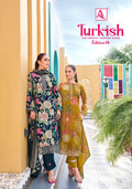 Alok Turkish Edition 14 Viscose Rayon Printed Dress Material