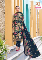 Alok Turkish Edition 14 Viscose Rayon Printed Dress Material