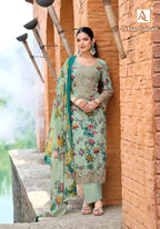 Alok Urban Culture Cotton Printed Designer Dress Material