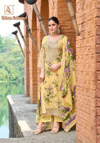 Alok Urban Culture Cotton Printed Designer Dress Material