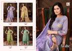 Alok Vedic Jam Digital Printed Dress Material