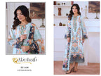 Alzohaib Aaliyah Vol 1 Chiffon Dupatta Cotton Embroidered Salwar Kameez