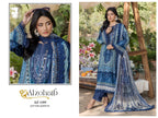 Alzohaib Aalsha Vol 2 Chiffon Dupatta Cotton Pakistani Salwar Kameez