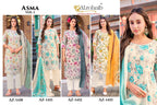 Alzohaib Asma Vol 1 Cotton Dupatta Cotton Pakistani Salwar Kameez