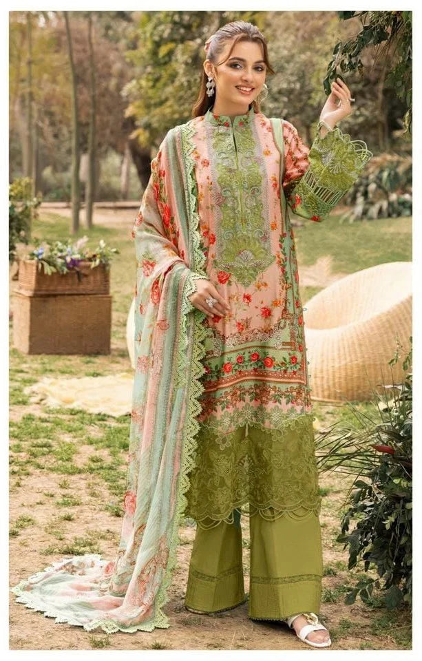 Alzohaib Az 1354 A And B Cotton Dupatta Cotton Pakistani Salwar Kameez