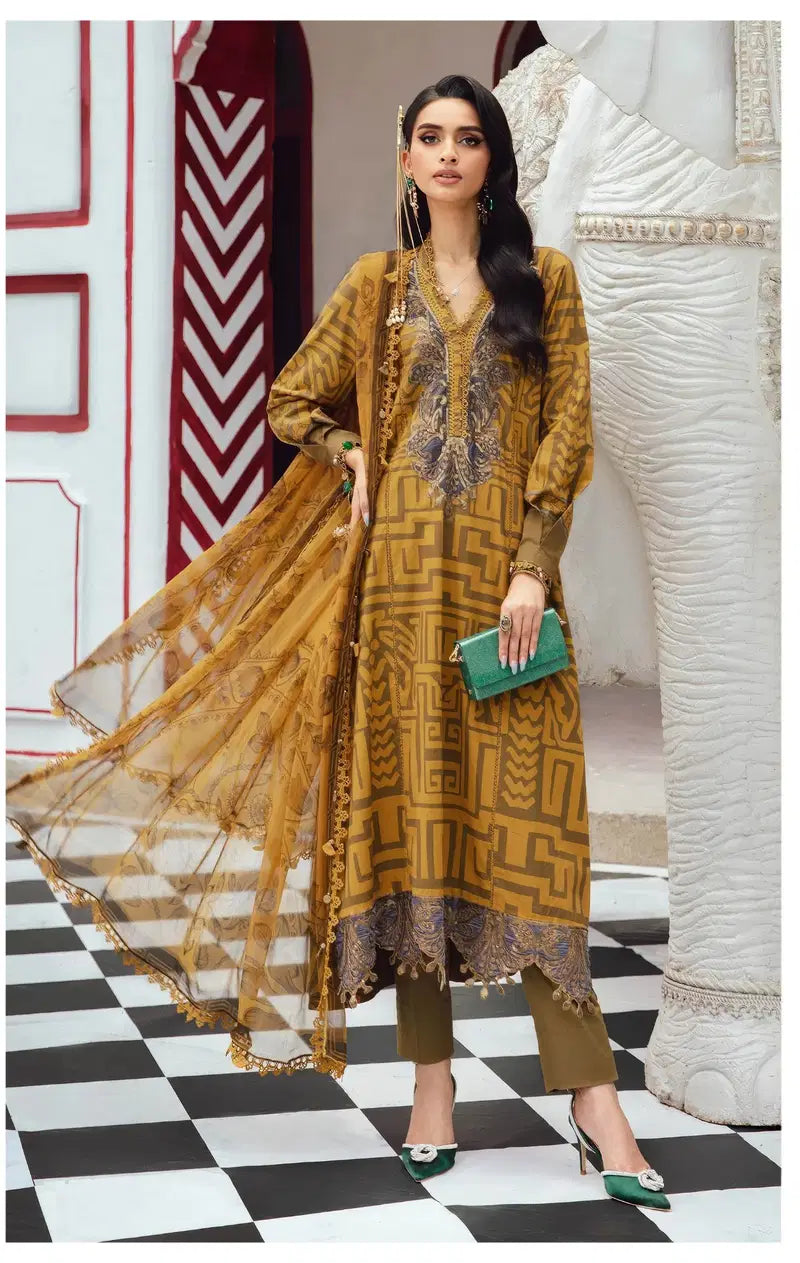 Alzohaib Az 1454 And 1455 Cotton Dupatta Cotton Paksitani Salwar Kameez
