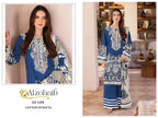 Alzohaib Az 1458 To 1461 Chiffon Dupatta Cotton Pakistani Salwar Kameez