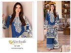 Alzohaib Az 1458 To 1461 Chiffon Dupatta Cotton Pakistani Salwar Kameez