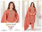Alzohaib Az 1485 A To D Readymade Chiffon Pakistani Salwar Kameez
