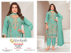 Alzohaib Az 1486 A To D Readymade Chiffon Pakistani Salwar Kameez