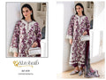 Alzohaib Az 1535 To 1538 Chiffon Dupatta Cotton Embroidered Salwar Kameez