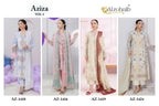 Alzohaib Aziza Vol 1 Chiffon Dupatta Cotton Pakistani Salwar Kameez