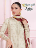 Alzohaib Aziza Vol 1 Cotton Dupatta Cotton Pakistani Salwar Kameez