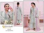 Alzohaib Ibaris Vol 1 Chiffon Dupatta Cotton Pakistani Salwar Kameez