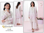 Alzohaib Itrh Vol 1 Chiffon Dupatta Cotton Pakistani Salwar Kameez