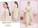Alzohaib Itrh Vol 2 Chiffon Dupatta Cotton Pakistani Salwar Kameez