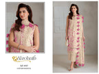Alzohaib Nazakat Vol 1 Cotton Dupatta Cotton Patche Worked Salwar Kameez