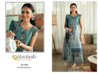 Alzohaib Rahma Vol 1 Chiffon Dupatta Cotton Patch Work Pakistani Suit Collection