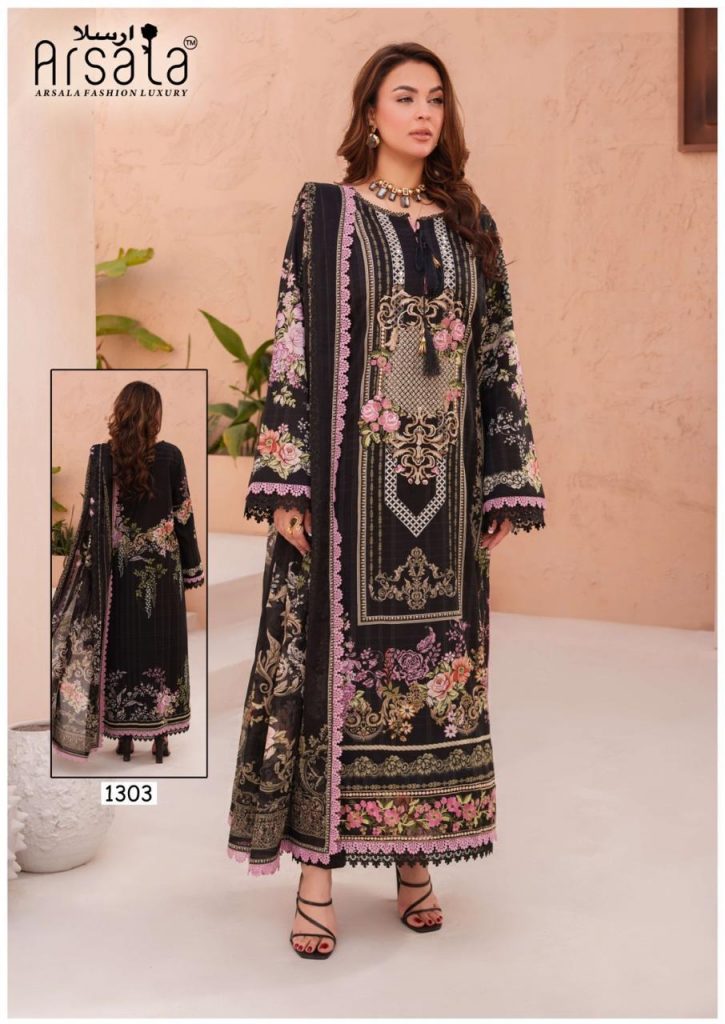 Arsala Amira Vol-13 – Karachi Readymade Kurti Pant With Dupatta