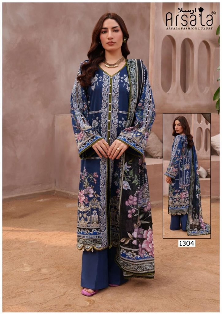Arsala Amira Vol-13 – Karachi Readymade Kurti Pant With Dupatta
