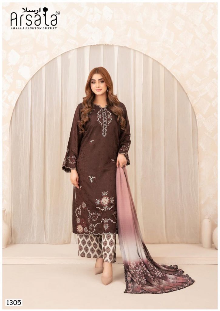Arsala Amira Vol-13 – Karachi Readymade Kurti Pant With Dupatta