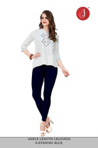 Ankle Leggings Cotton Lycra Leggings Collection