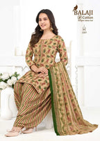 Balaji Sui Dhaga Vol 12 Readymade Cotton Patiyala Dress