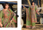 Belliza Apsara Viscose Muslin With Handwork Dress Material