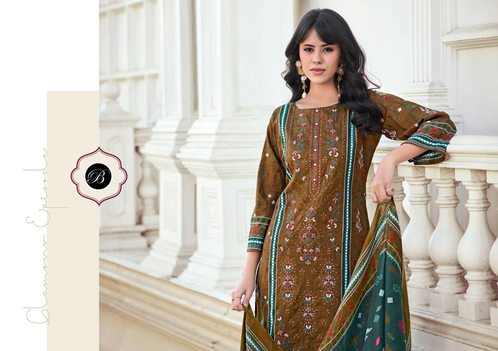 Belliza Bin Saeed Vol 10 Cotton Digital Printed Dress Material Collection