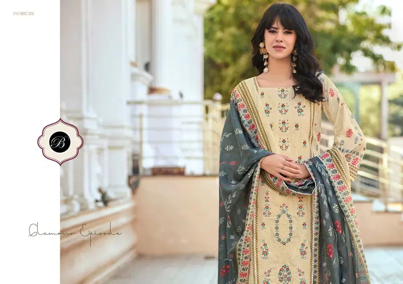 Belliza Bin Saeed Vol 10 Cotton Digital Printed Dress Material Collection