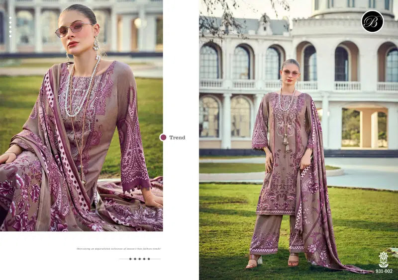 Belliza Dilkhush Vol 2 Viscose Rayon Digital Printed Dress Material Collection