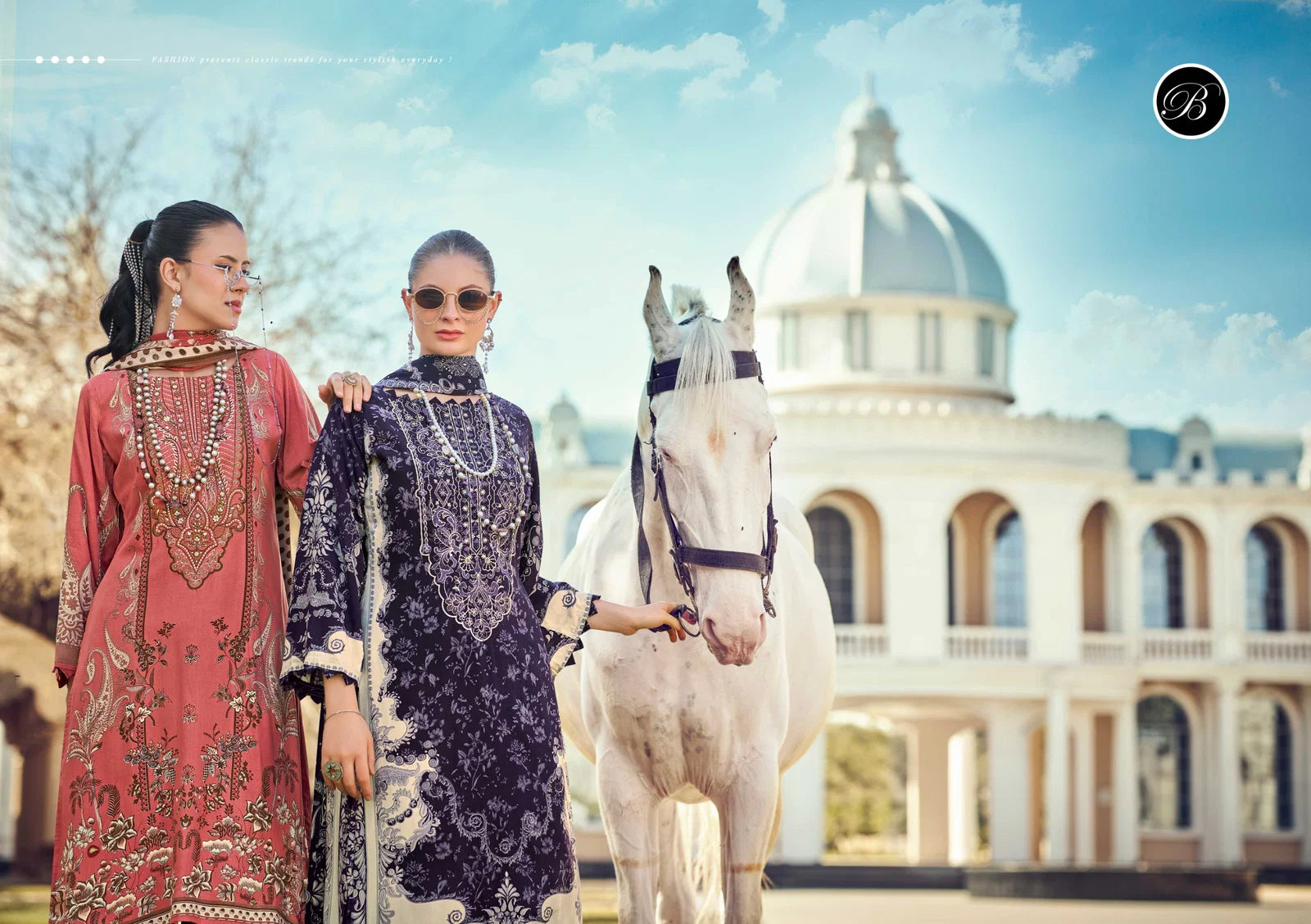 Belliza Dilkhush Vol 2 Viscose Rayon Digital Printed Dress Material Collection