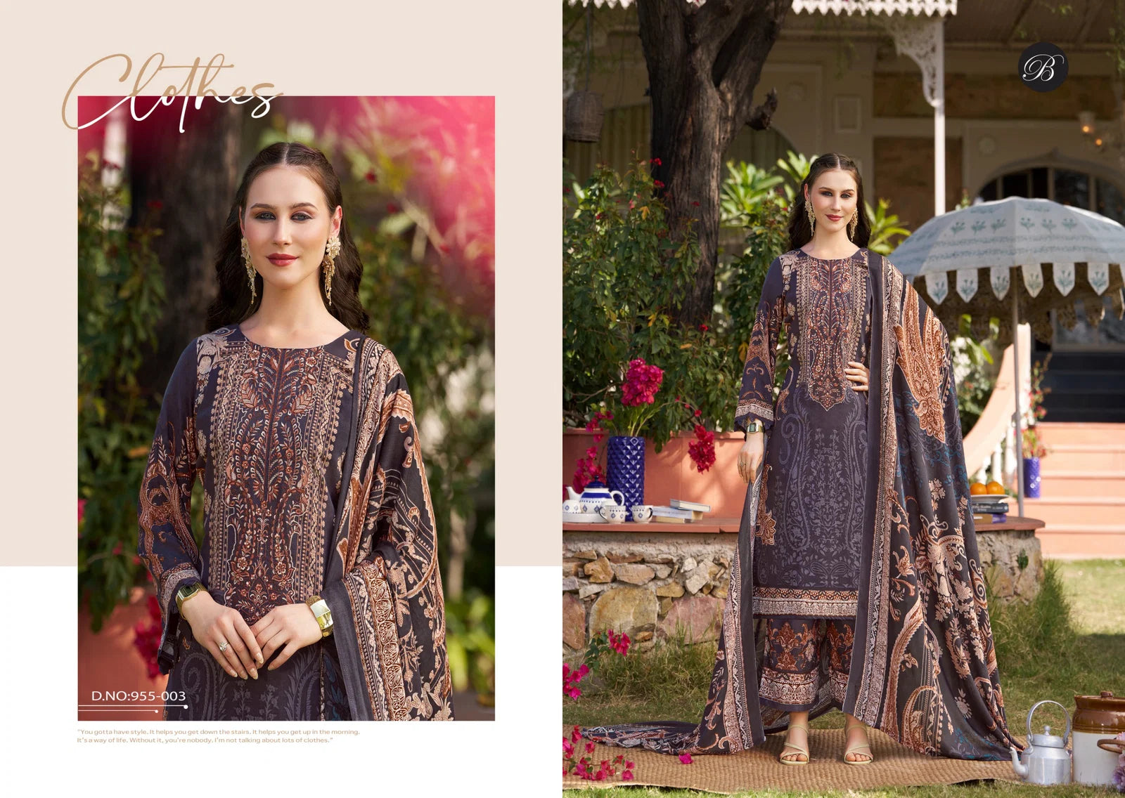 Belliza Dilkhush Vol 3 Viscose Rayon Digital Printed Dress Material