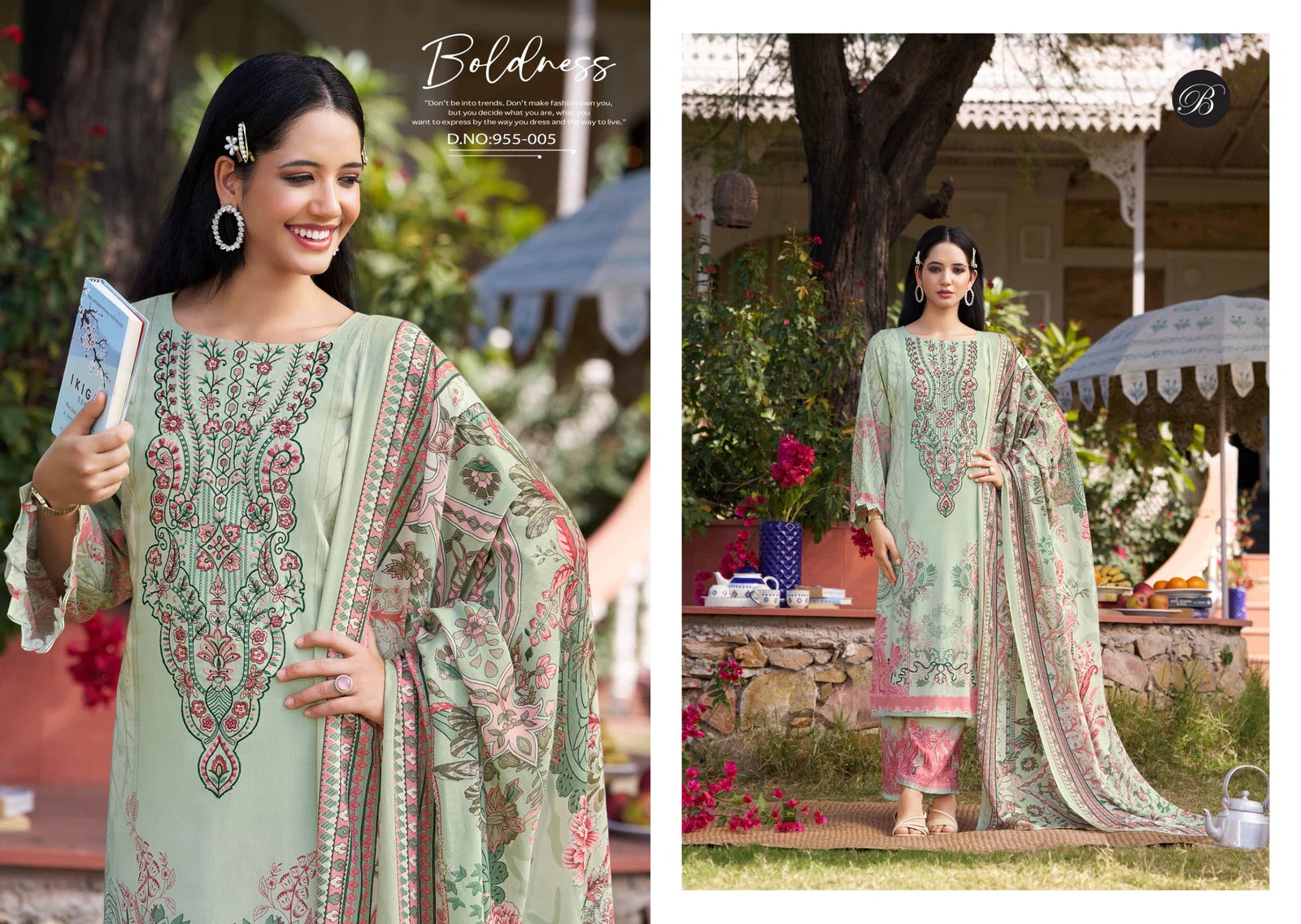 Belliza Dilkhush Vol 3 Viscose Rayon Digital Printed Dress Material