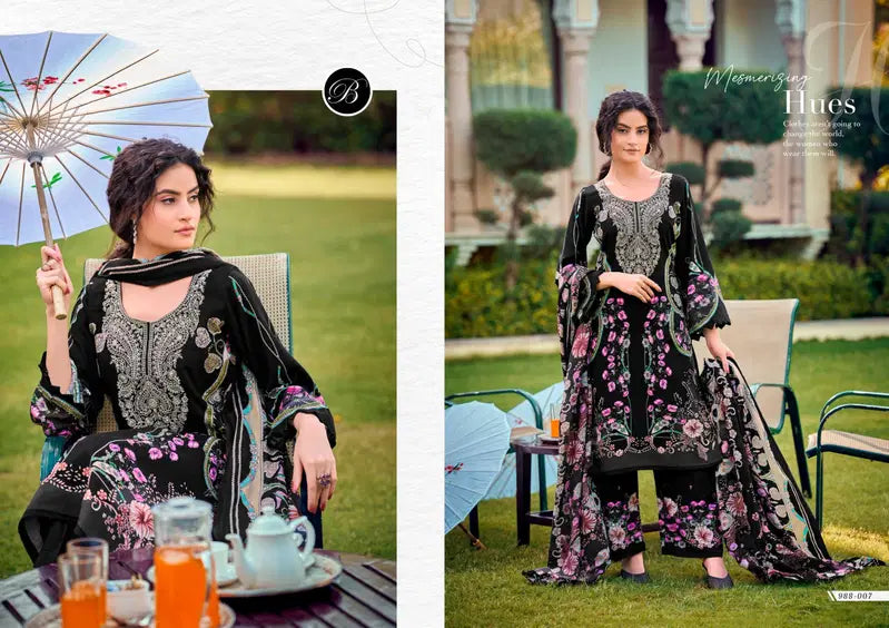 Belliza Dilshad Vol 6 Pure Viscose Rayon Digital Printed Dress Material