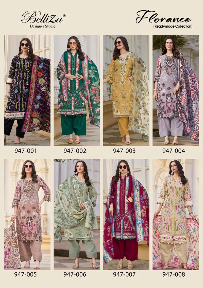 Belliza Gulrez Florance Cotton Digital Printed Salwar Kameez