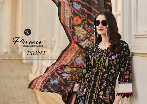 Belliza Gulrez Florance Cotton Digital Printed Salwar Kameez