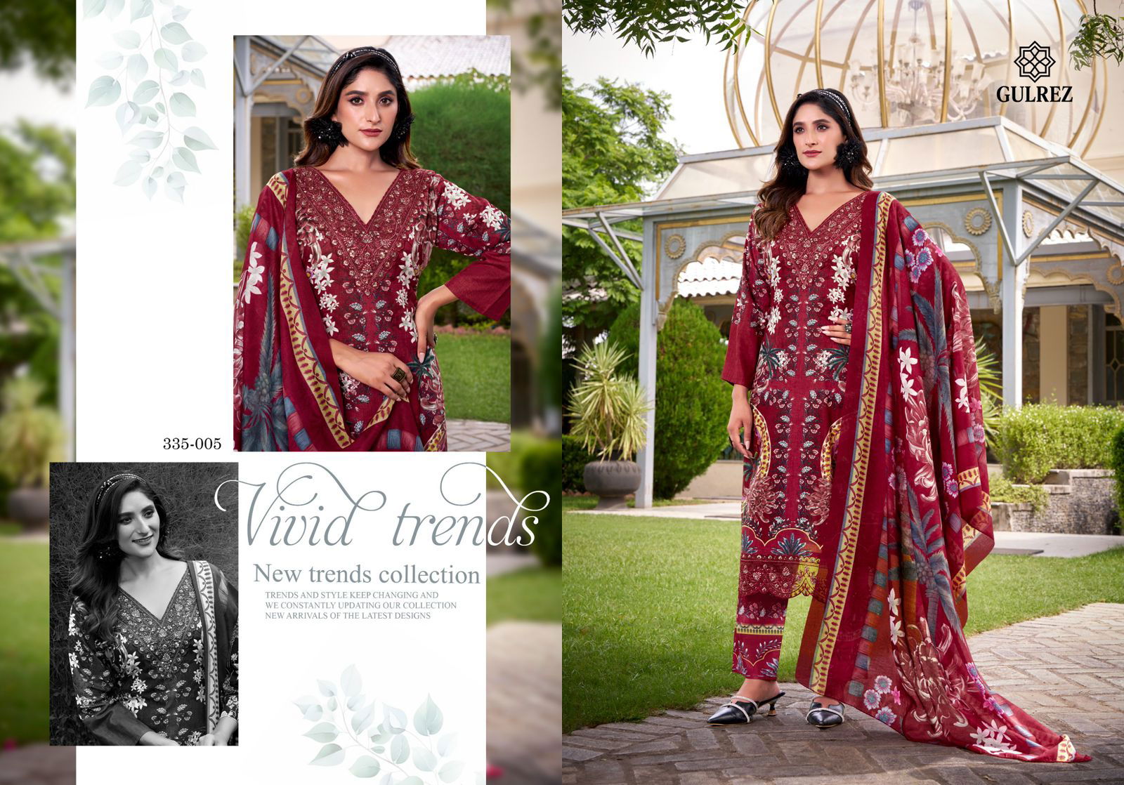 Belliza Gulrez Mahnoor Cotton Print With Embroidery Worked Salwar Kameez Collection