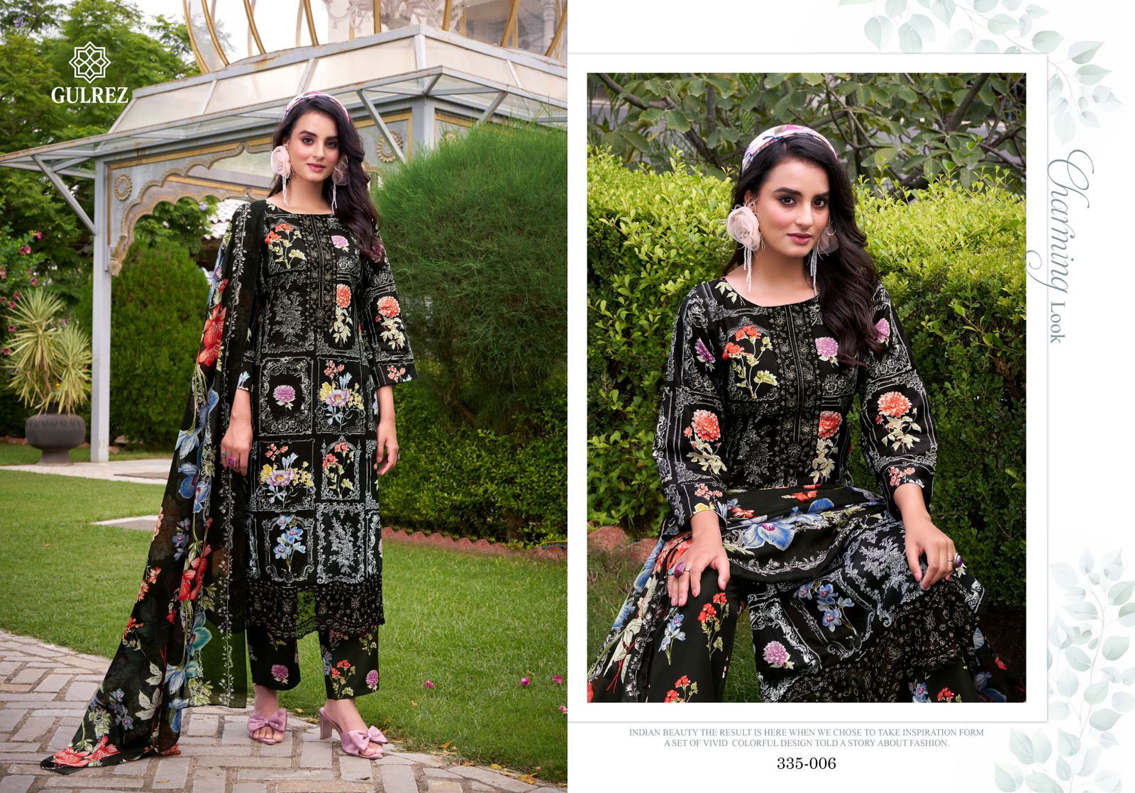 Belliza Gulrez Mahnoor Cotton Print With Embroidery Worked Salwar Kameez Collection